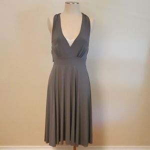 Eva Mendes Bridal Party Collection gray dress